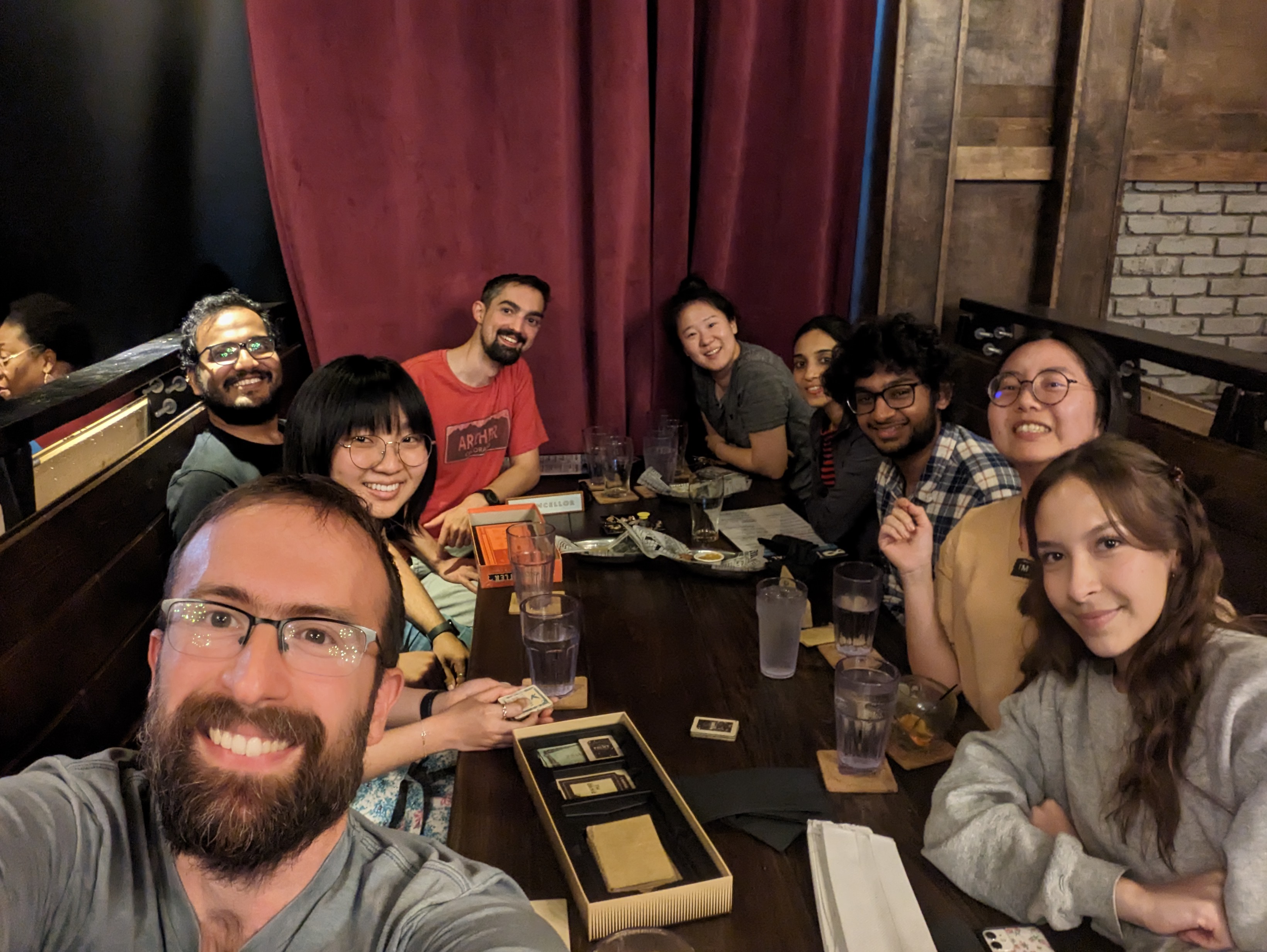 We celebrated Ian's Genome Biology paper playing Secret Hitler!