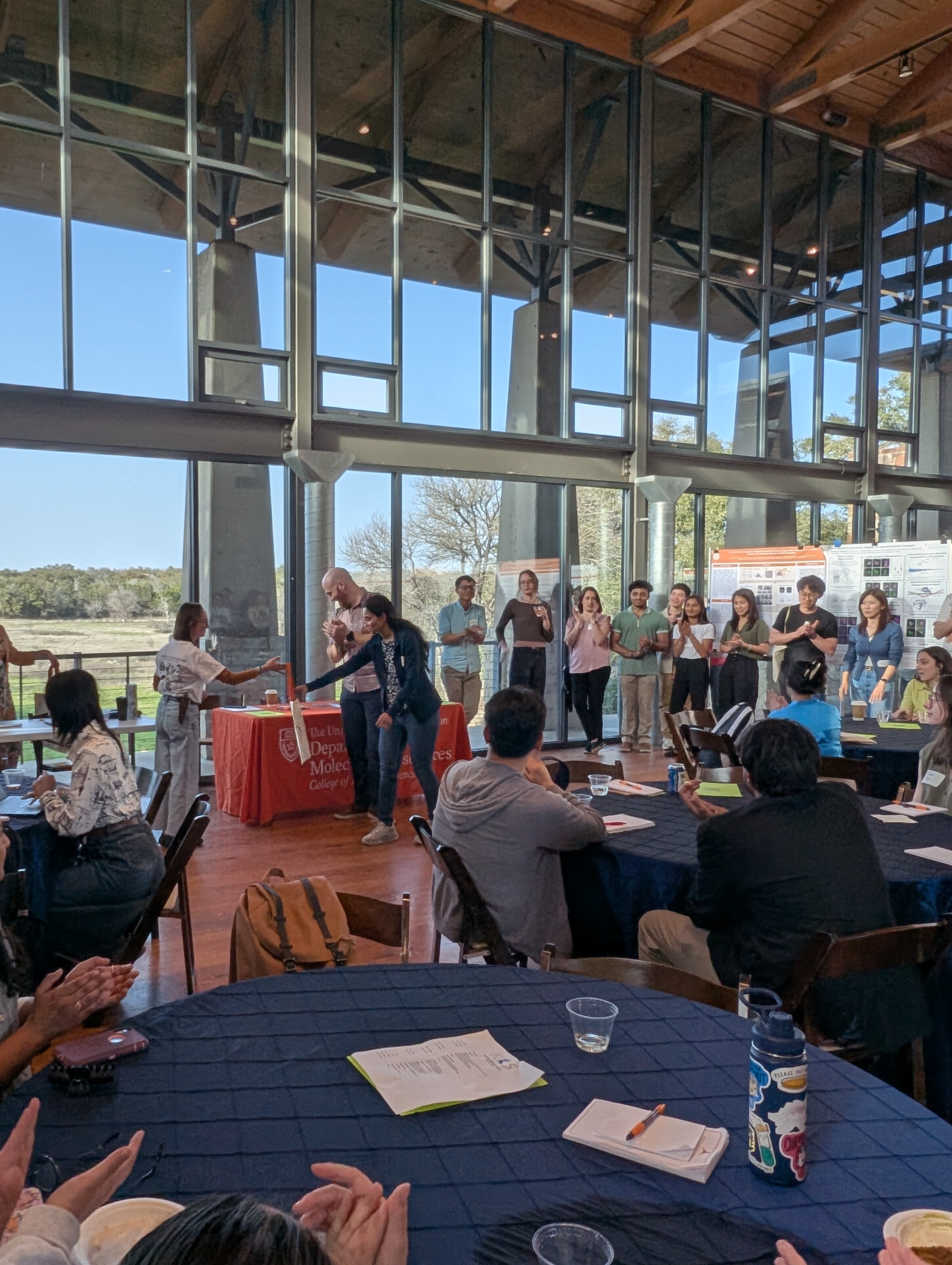 Winner of Best Talk Award at MBS Retreat—third year in a row!